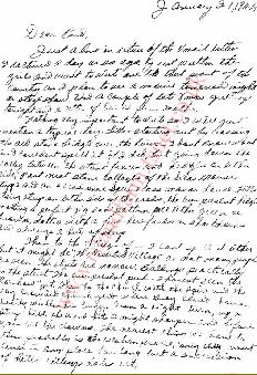 Letter Page 1